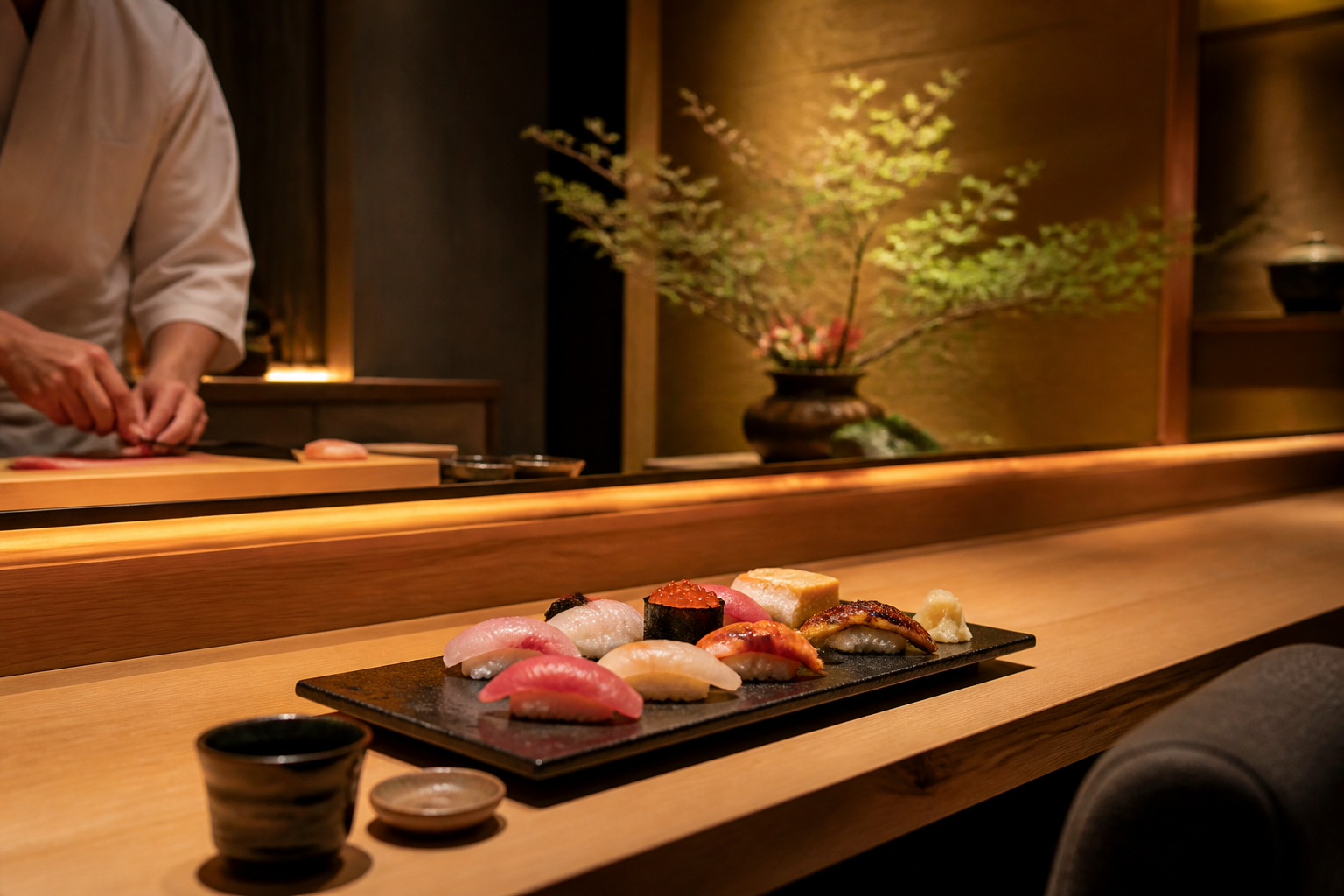 銀座 小十の店内・料理イメージ