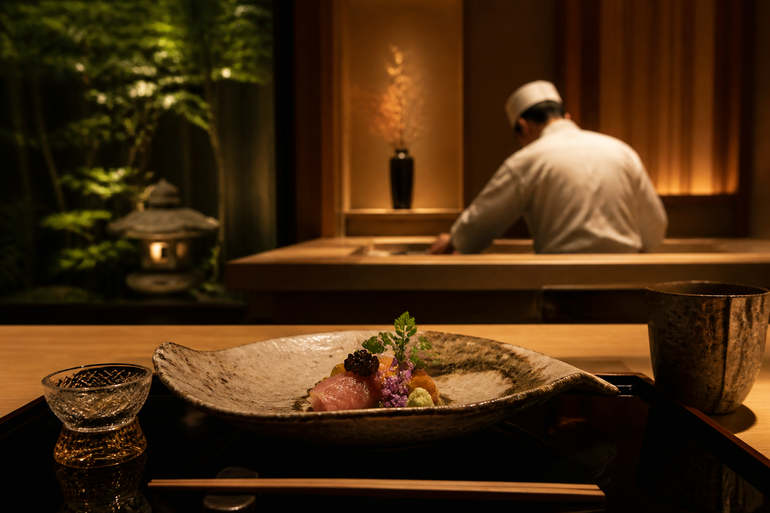 銀座 小十の店内・料理イメージ