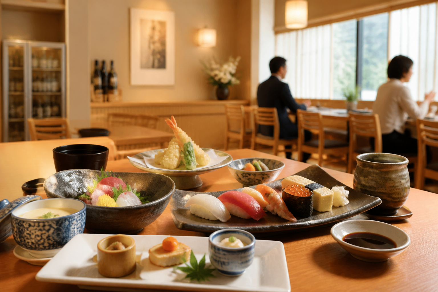割烹 新橋こまちの店内・料理イメージ
