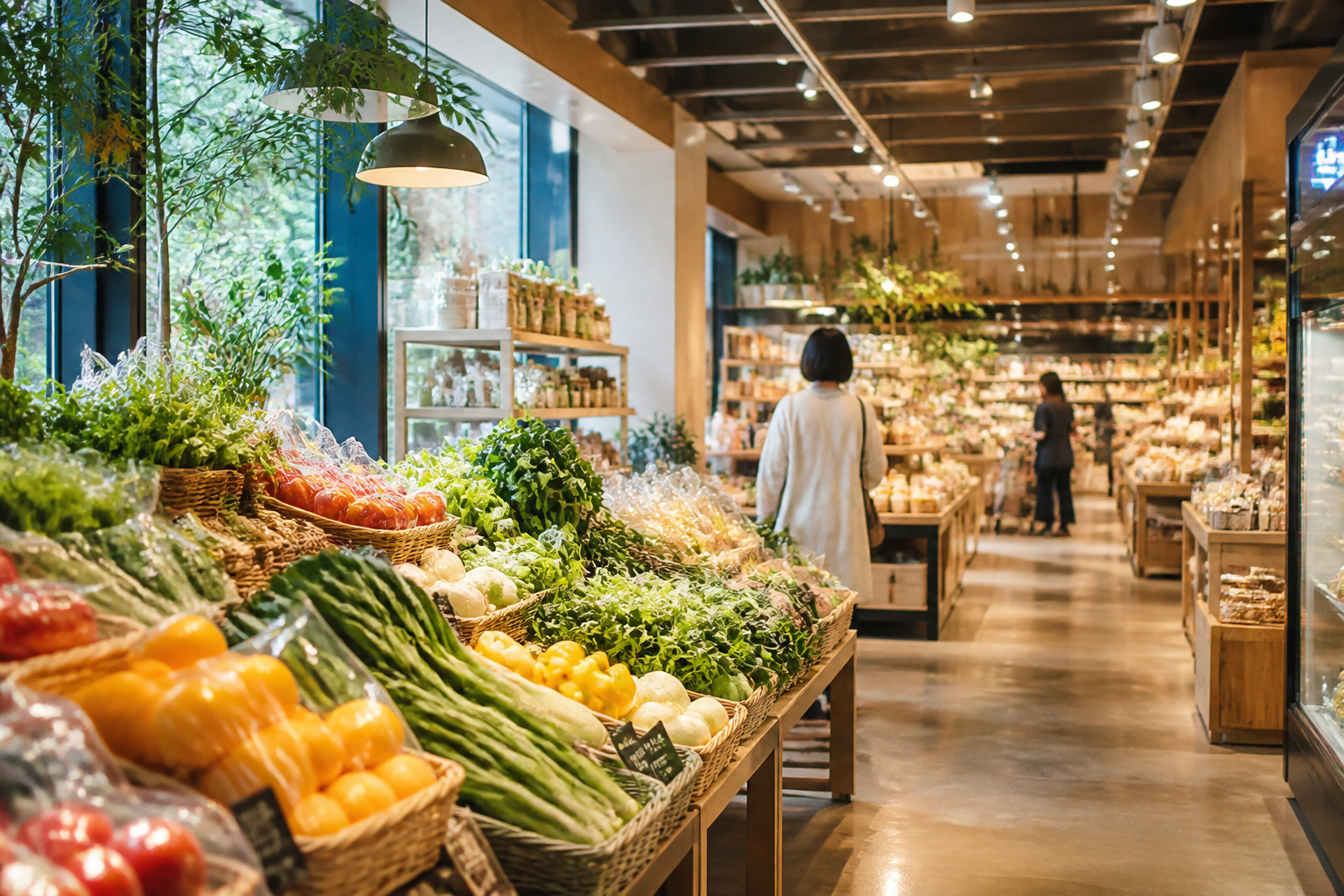 銀座ライフスタイルストアの店内・料理イメージ