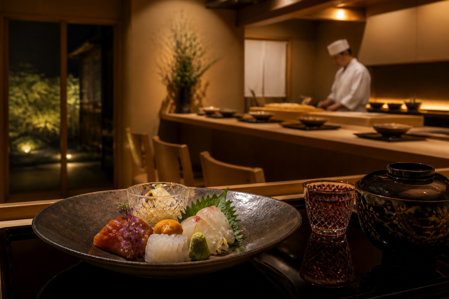 銀座 小十の店内・料理イメージ
