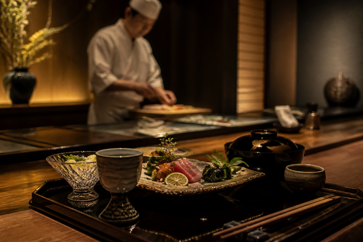 銀座 小十の店内・料理イメージ