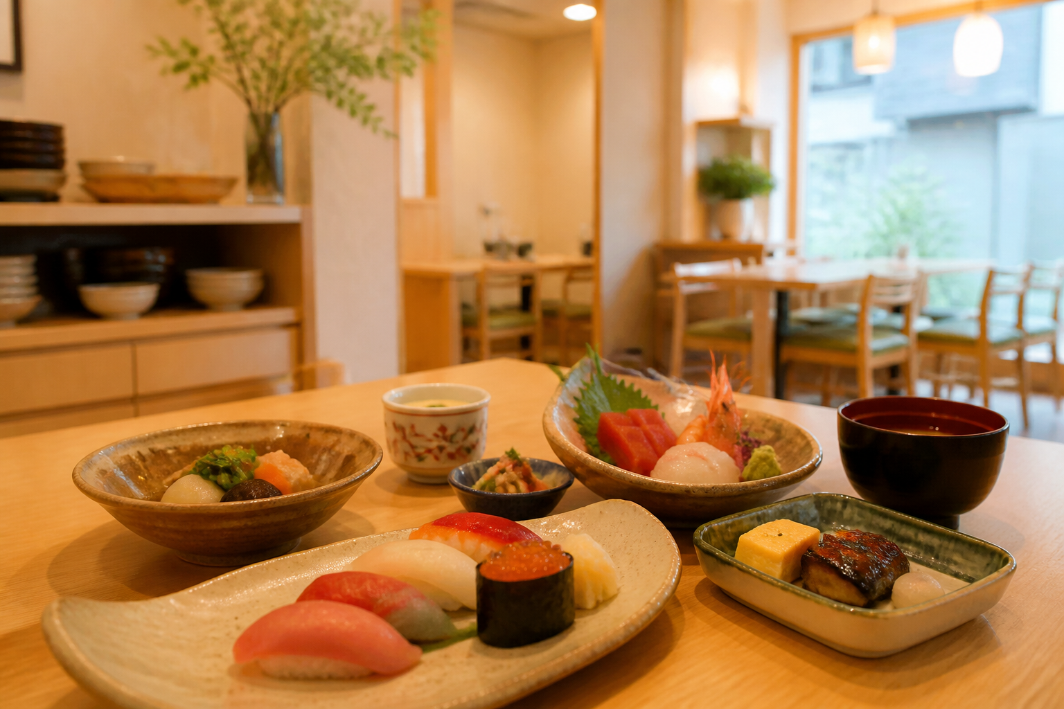 割烹 新橋こまちの店内・料理イメージ