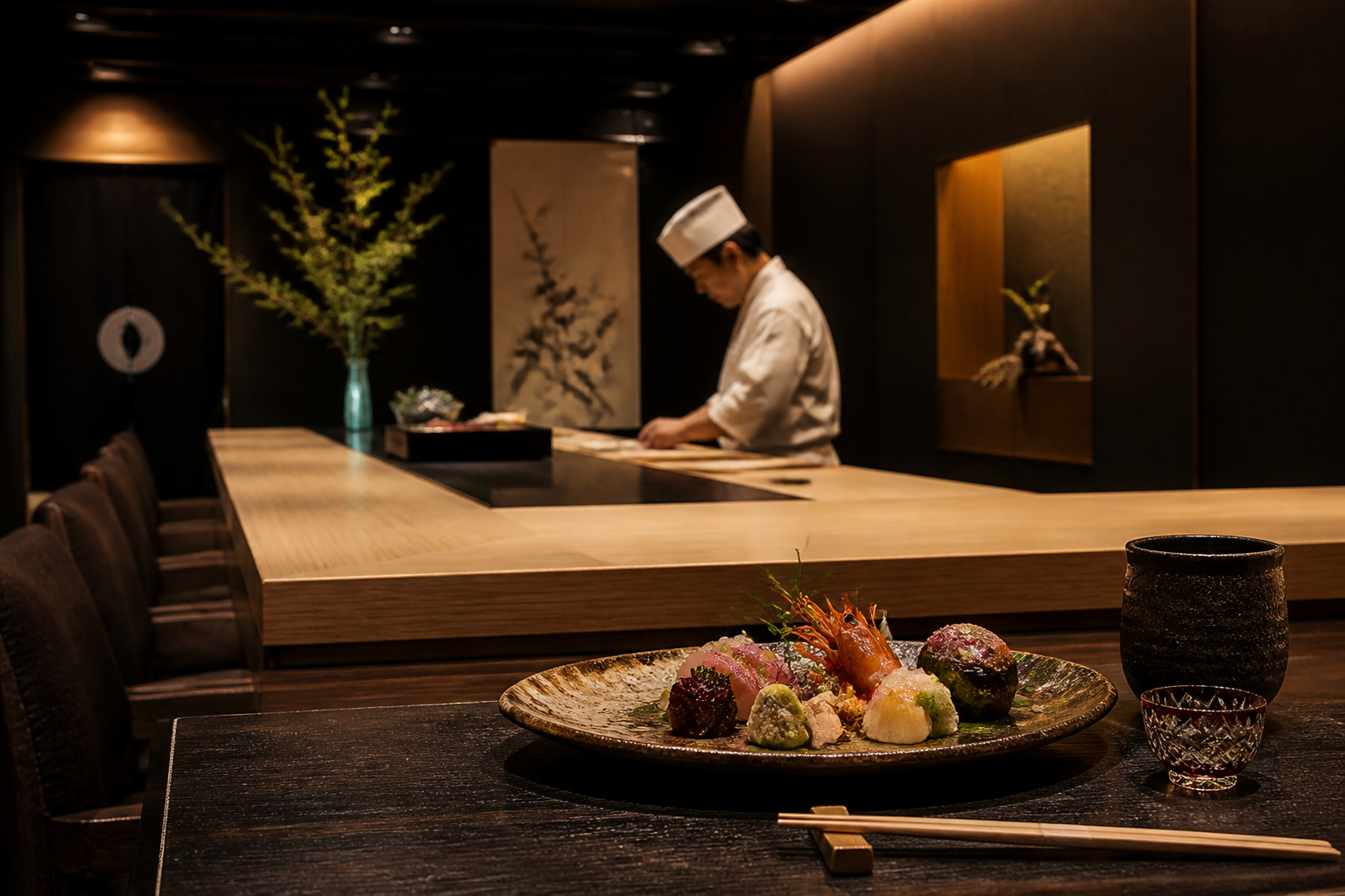 銀座 小十の店内・料理イメージ