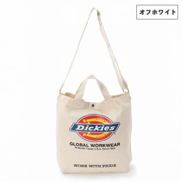 ロゴＴ／Ｃキャンバス　２ＷＡＹショルダーバッグ　オフホワイト