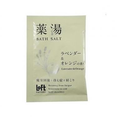 薬湯 ラベンダー&オレンジの香り 1回分 30g【ロフト限定】(医薬部外品)