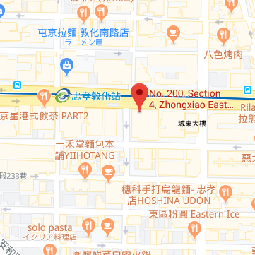 明曜店の地図