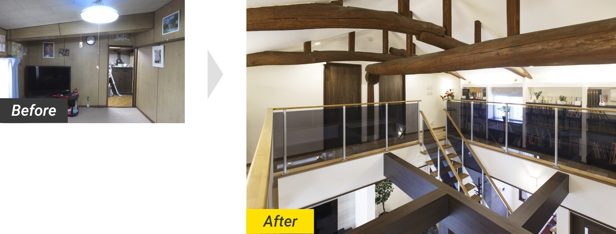 Before After