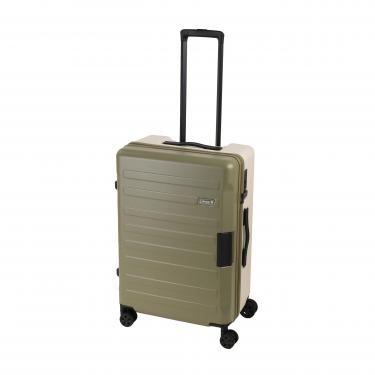 中型キャリーケース 容量68L 高さ61cm ファスナーキャリーケース オリーブ【ロフト限定】