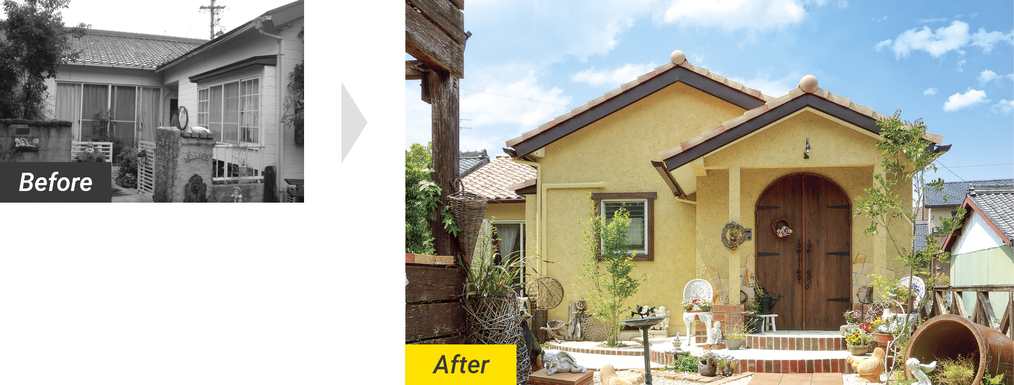 Before After