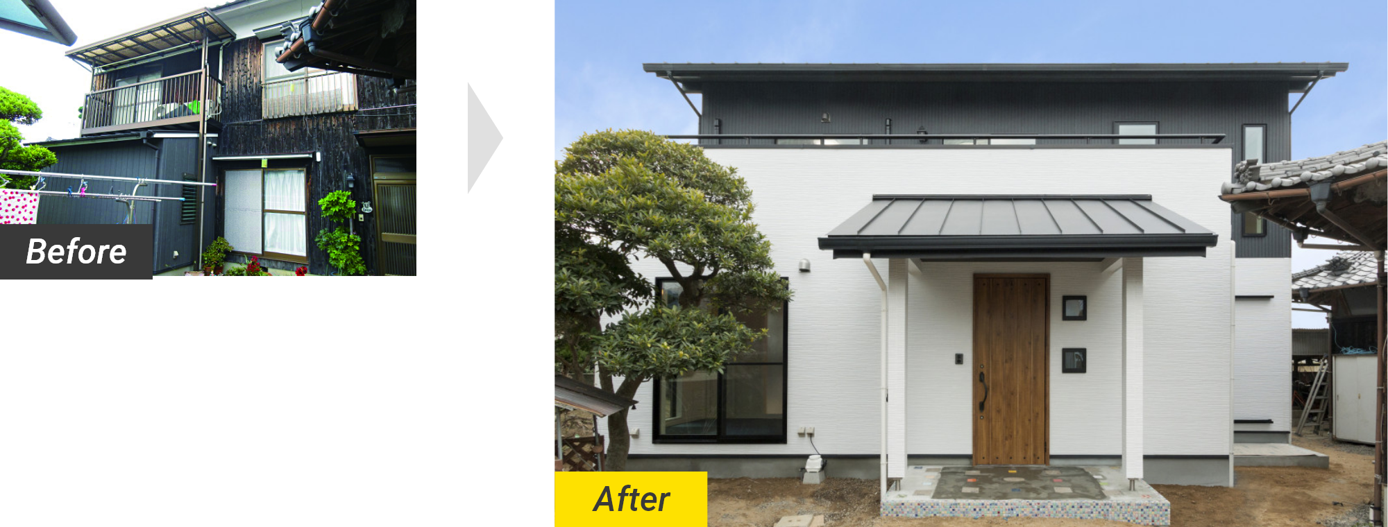 Before After