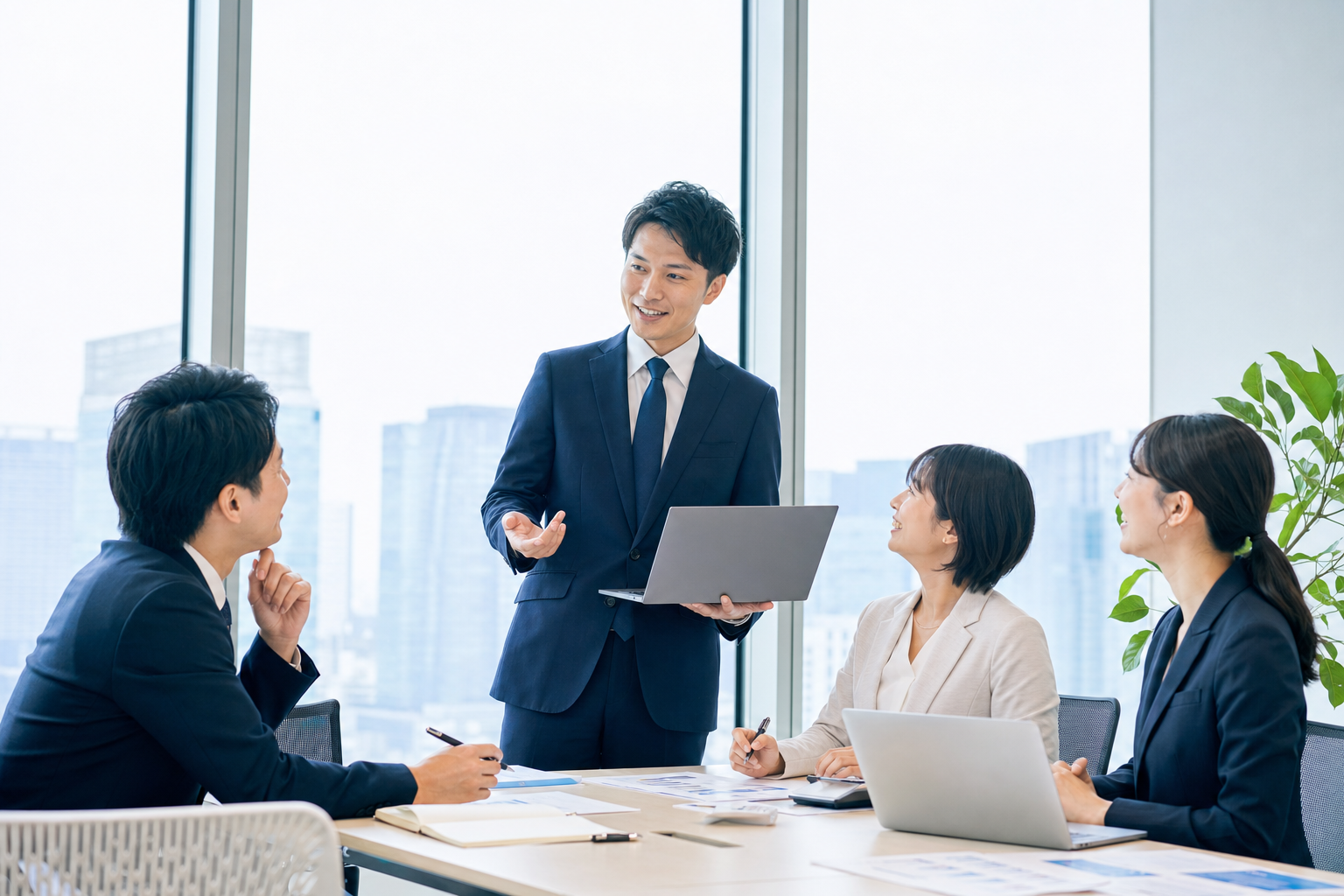 渋谷デジタル株式会社 - 専門サービスの内容が伝わる相談または業務風景