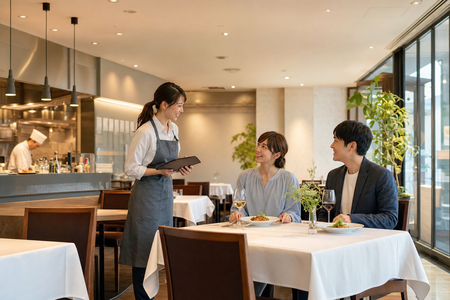 青山ビストロ ルーチェ - 来店時に分かりやすい店舗外観