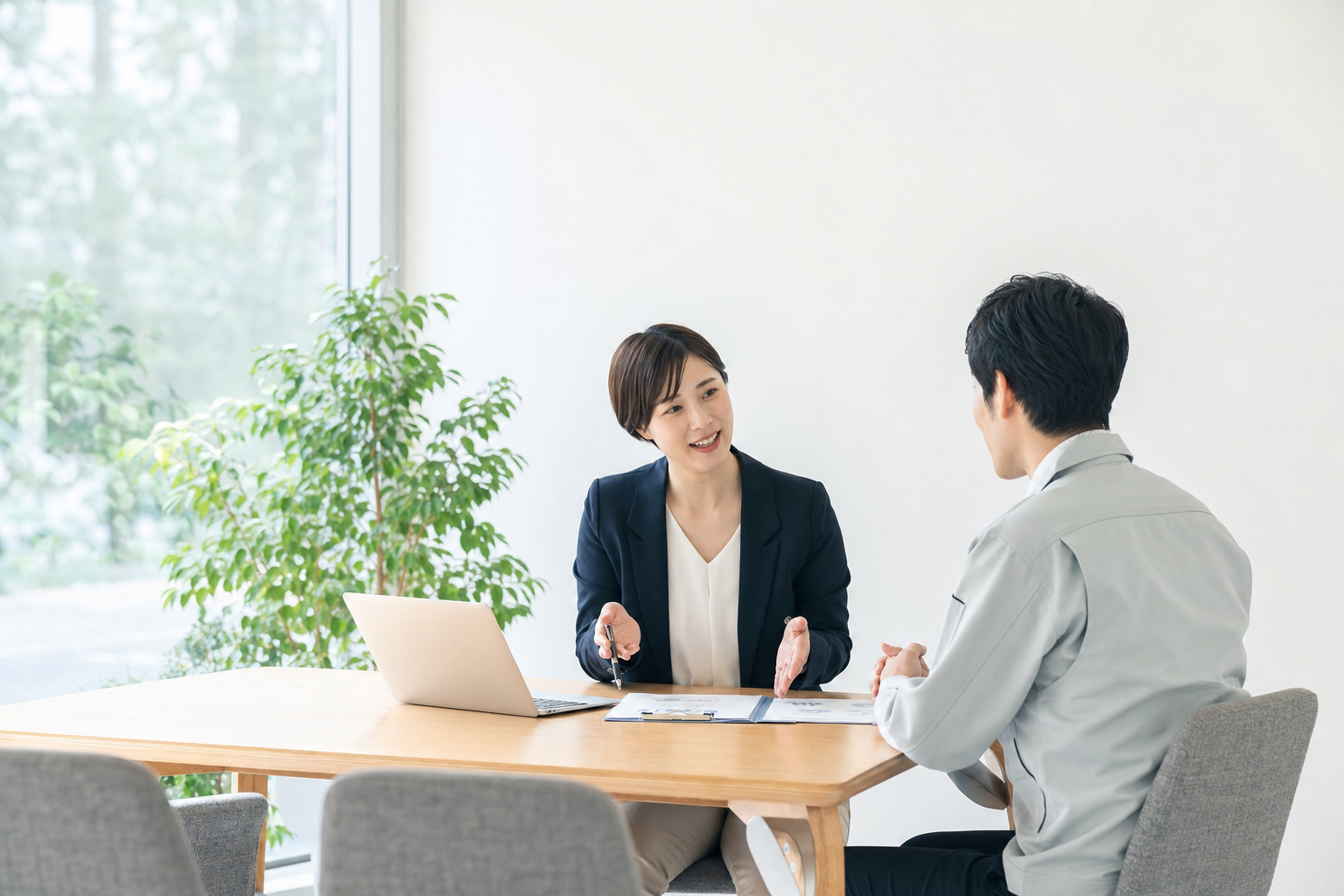 加賀パーソナルサポート - 仕事の進め方が分かる場面