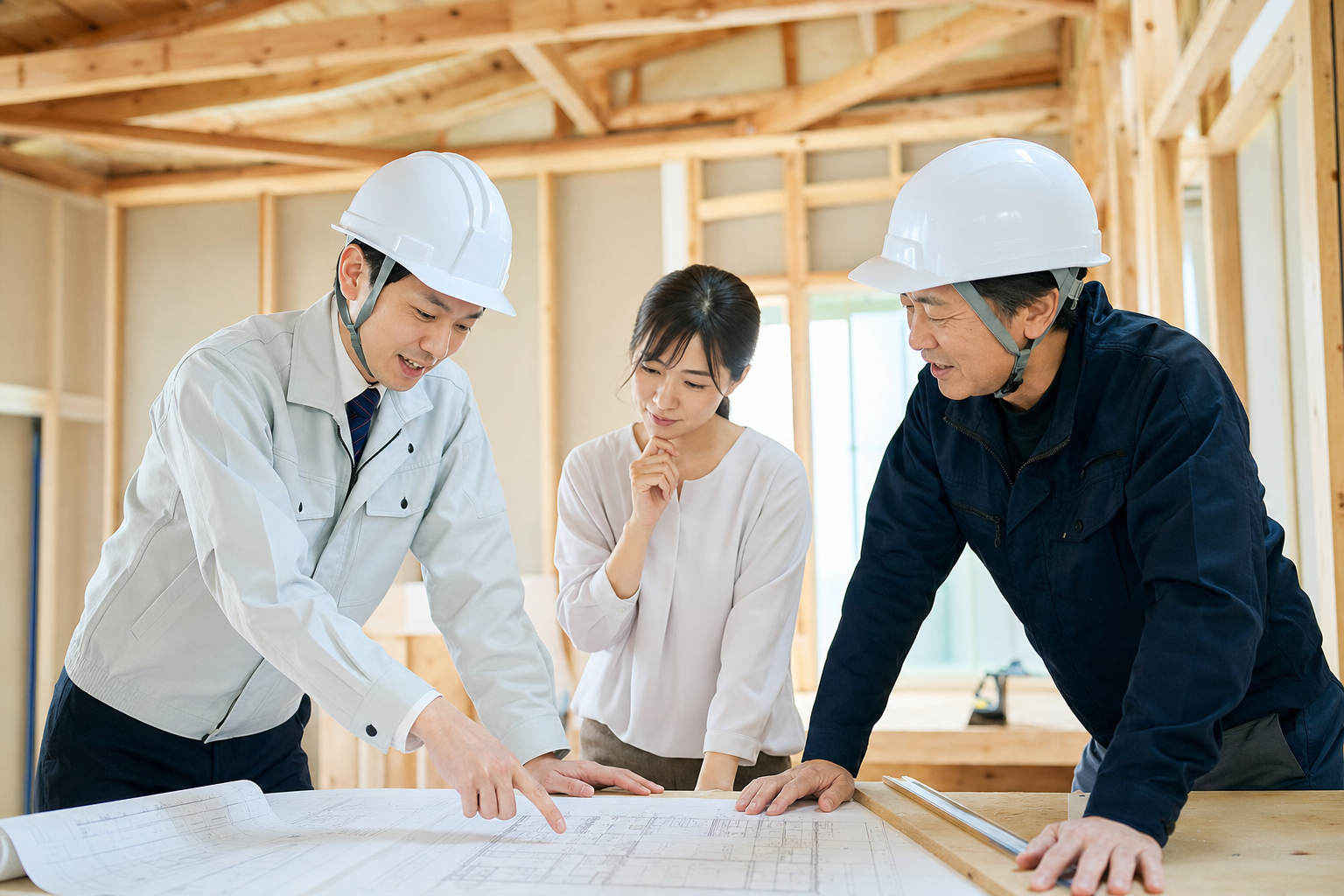 工事内容を整理する計画作業