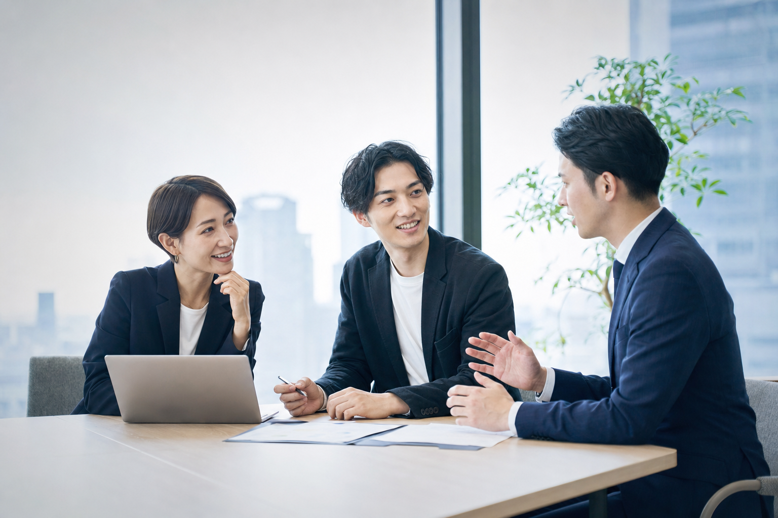 サービス内容を整理するための業務環境