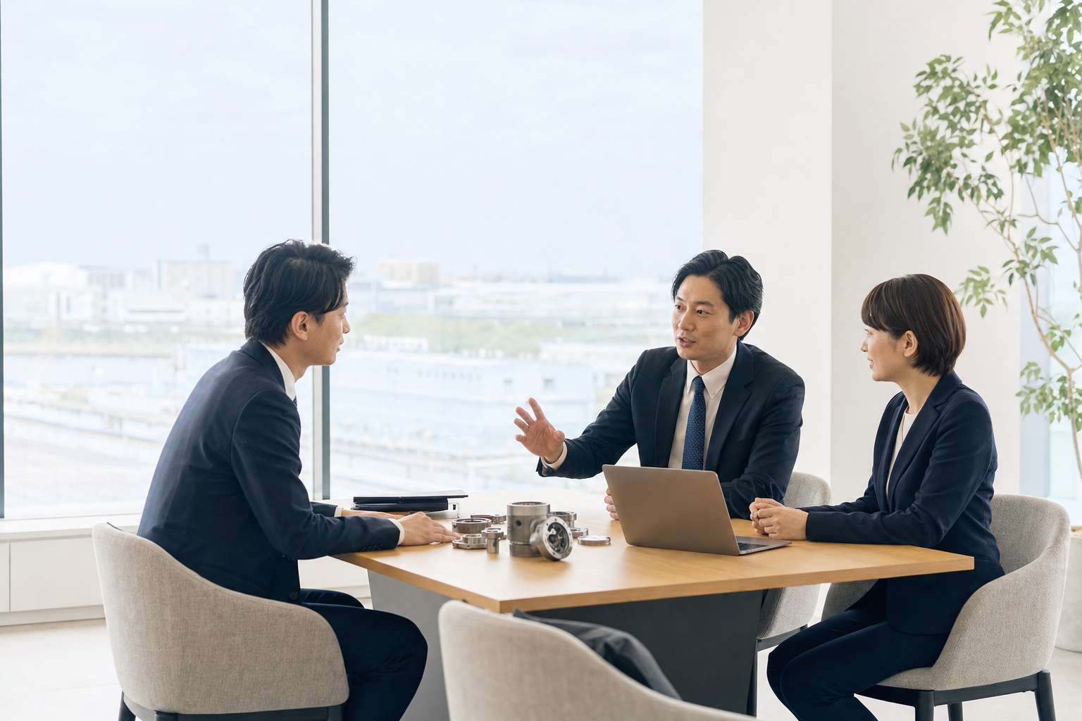 所在地案内に使用する業務拠点のイメージ