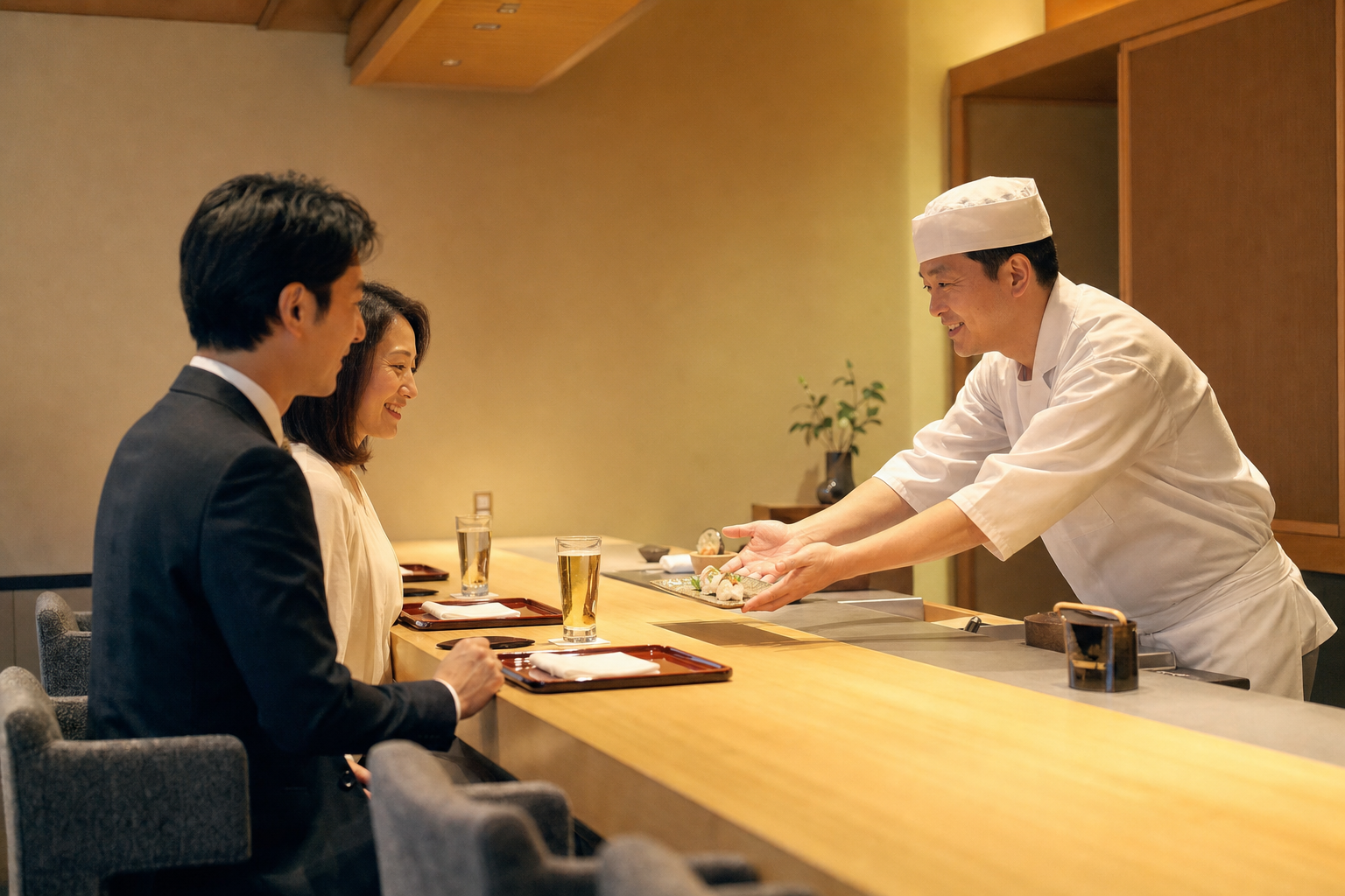 盛り付けられた料理の寄り