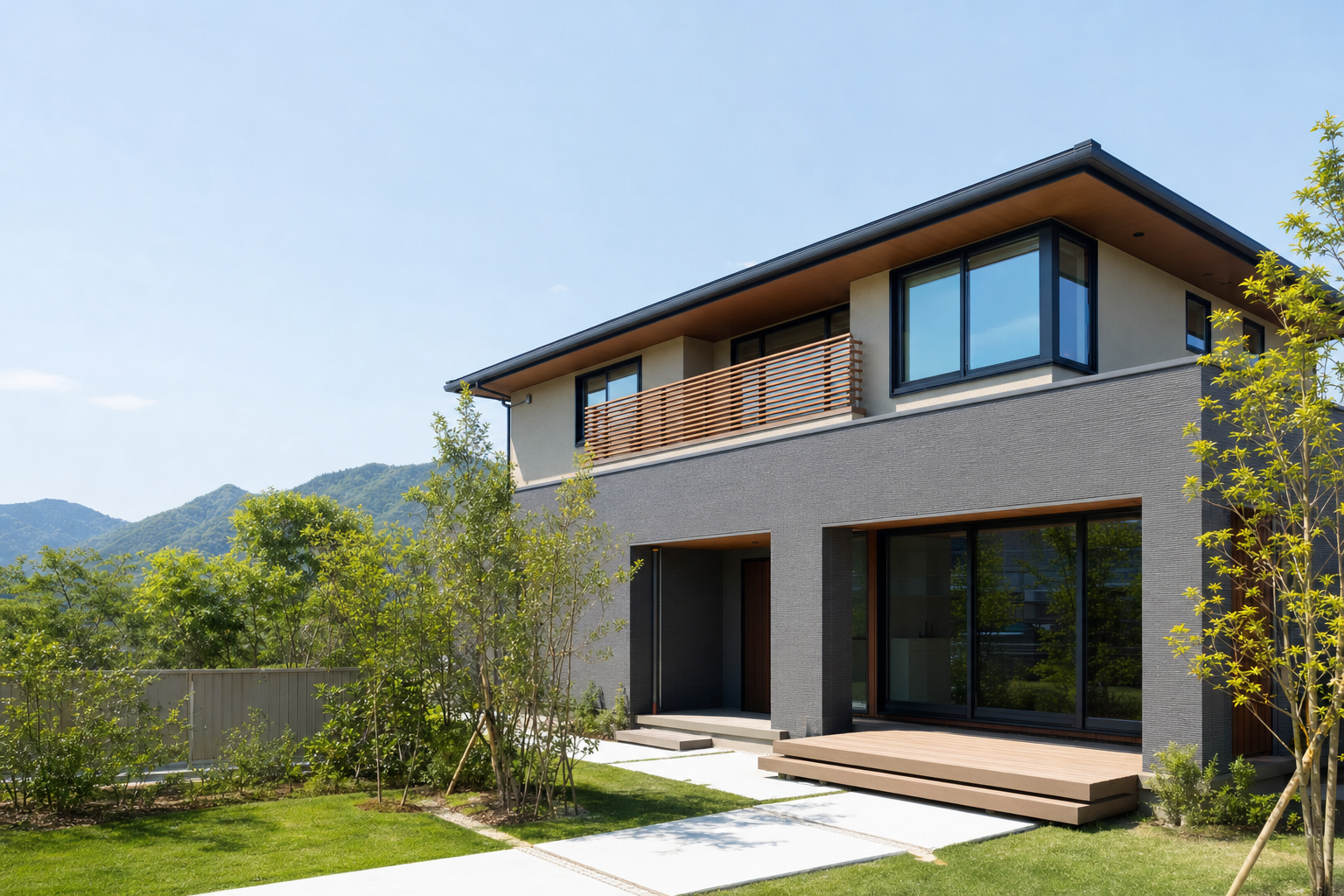 Extérieur d’un bâtiment construit selon son usage prévu