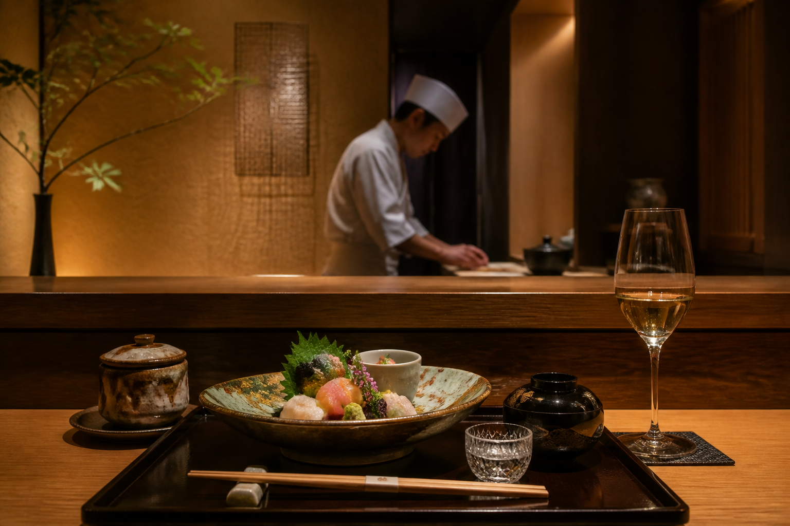 銀座 小十の店内・料理イメージ